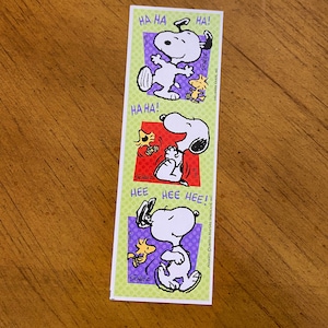 Vintage Peanuts Snoopy and Woodstock Stickers