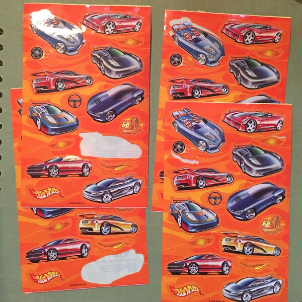 Hot Wheels Stickers Etsy
