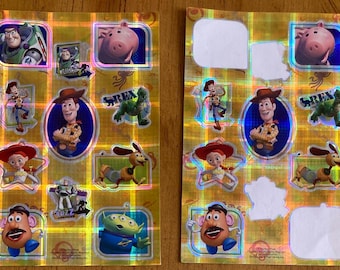 Set of Toy Story Stickers