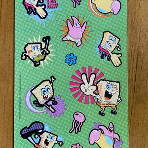 Vintage Spongebob Stickers