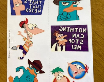Phineas and Ferb Temporary Tattoo 30Dis00601