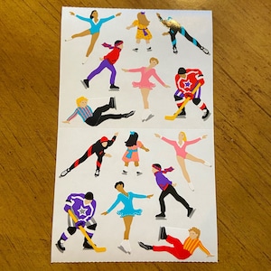 Mrs Grossman Figure Skating  & Hockey Stickers