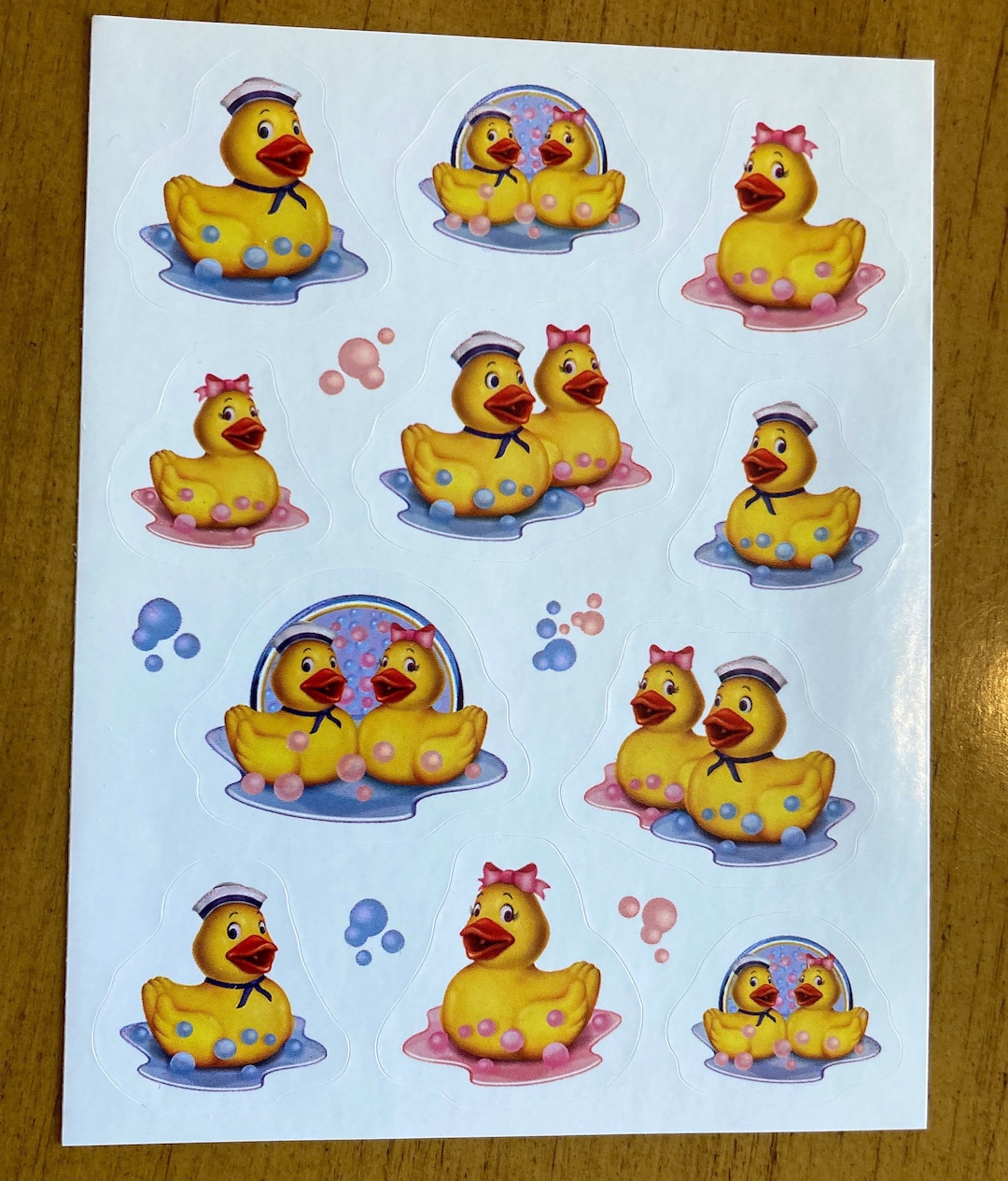 Ducky Sticker Rubber Ducky Mr and Mrs Ducky Stickers - Etsy
