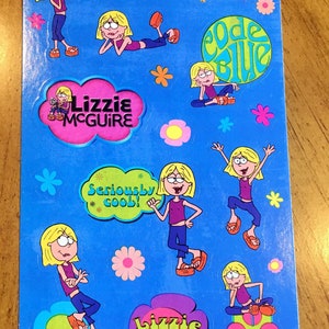 Lizzie McGuire Vintage Stickers