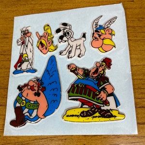 80s Vikings Comic Sticker Sheet