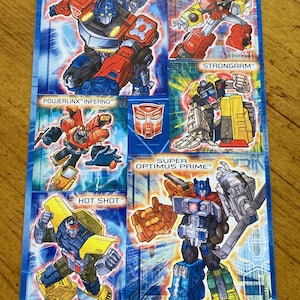 Transformers Vintage Stickers