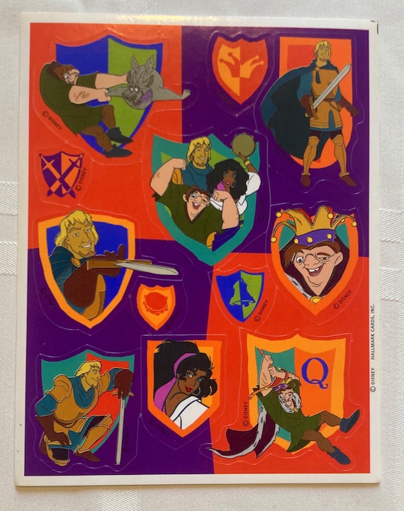 Buy Hunchback of Notre Dame Esmeralda Quasimodo Stickers Online in