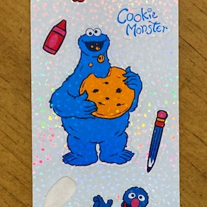 Vintage Sesame Street Holo Stickers
