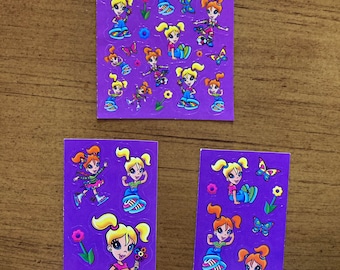 LISA FRANK Milleny Y2K Mini Sticker Sheet Set