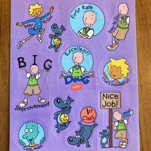 Vintage Doug Stickers