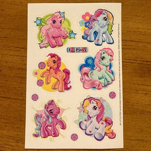 My Little Pony Vintage Stickers