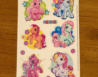 My Little Pony Vintage Stickers