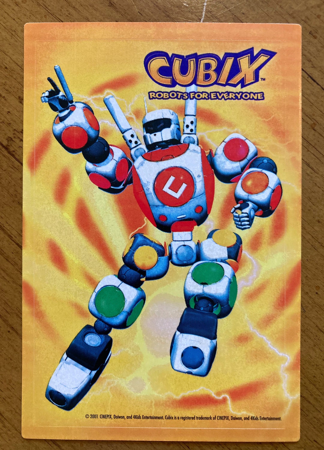 Cubix Robots for Everyone Vintage Sticker - Etsy