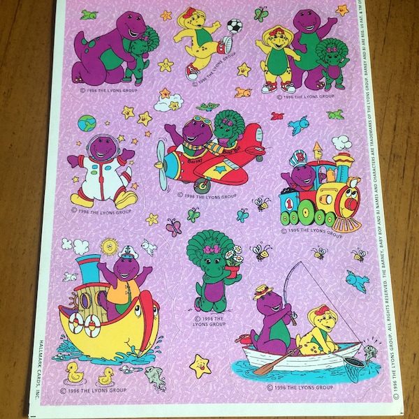 Vintage Barney - Etsy