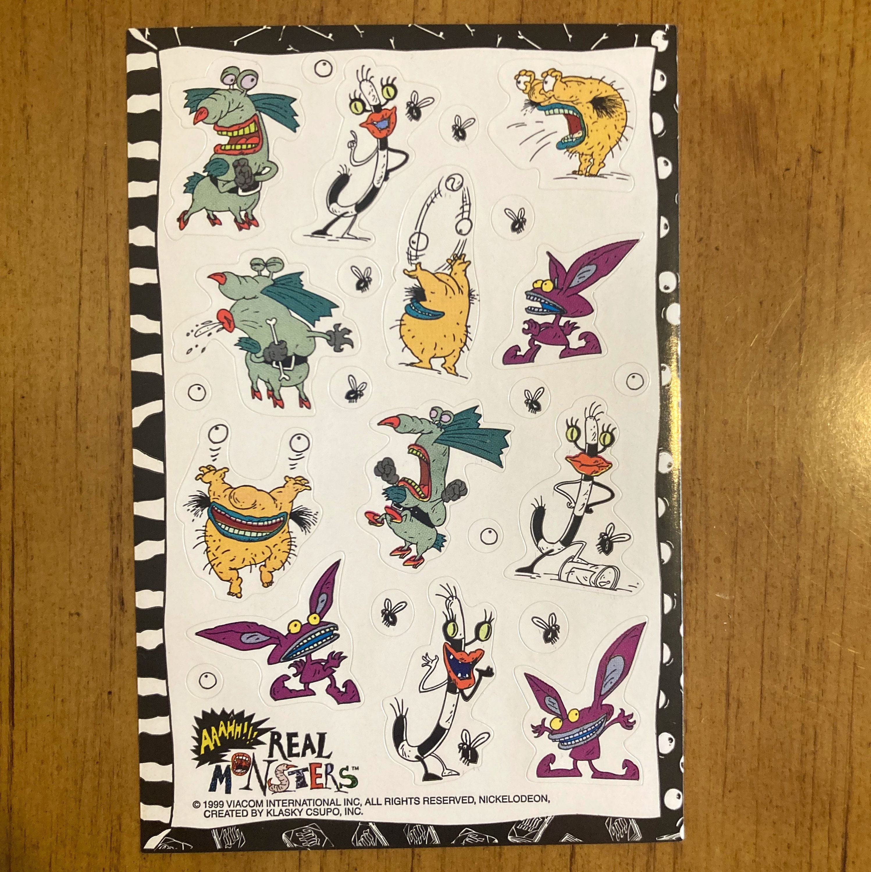 monsters  Sticker for Sale by coreymarry1