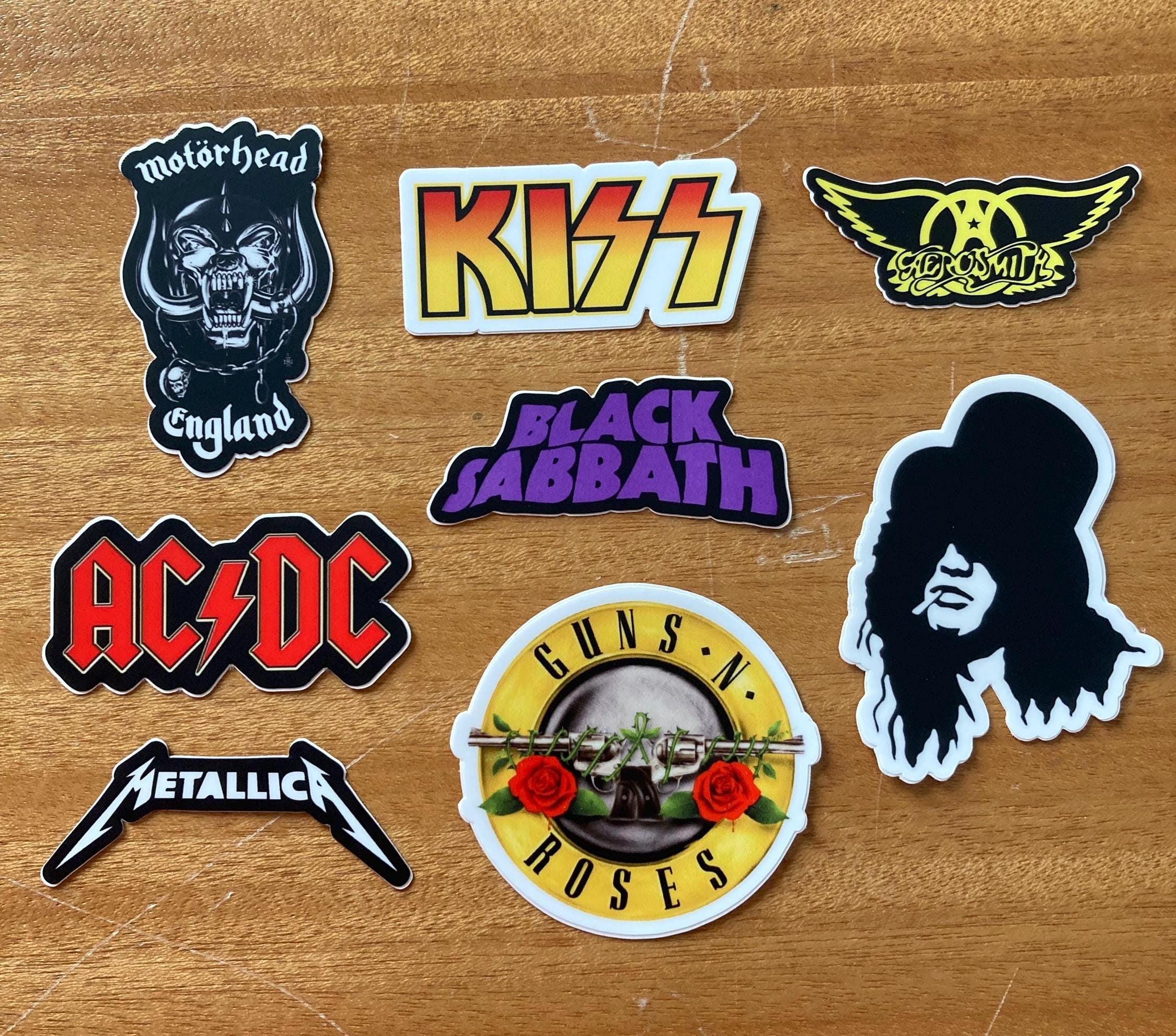 80年代ロックバンドステッカーセット - Etsy 日本