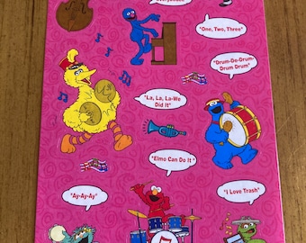 Vintage Sandylion Sesame Street Stickers