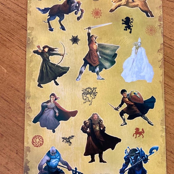 Vintage Chronicles of Narnia Movie Stickers