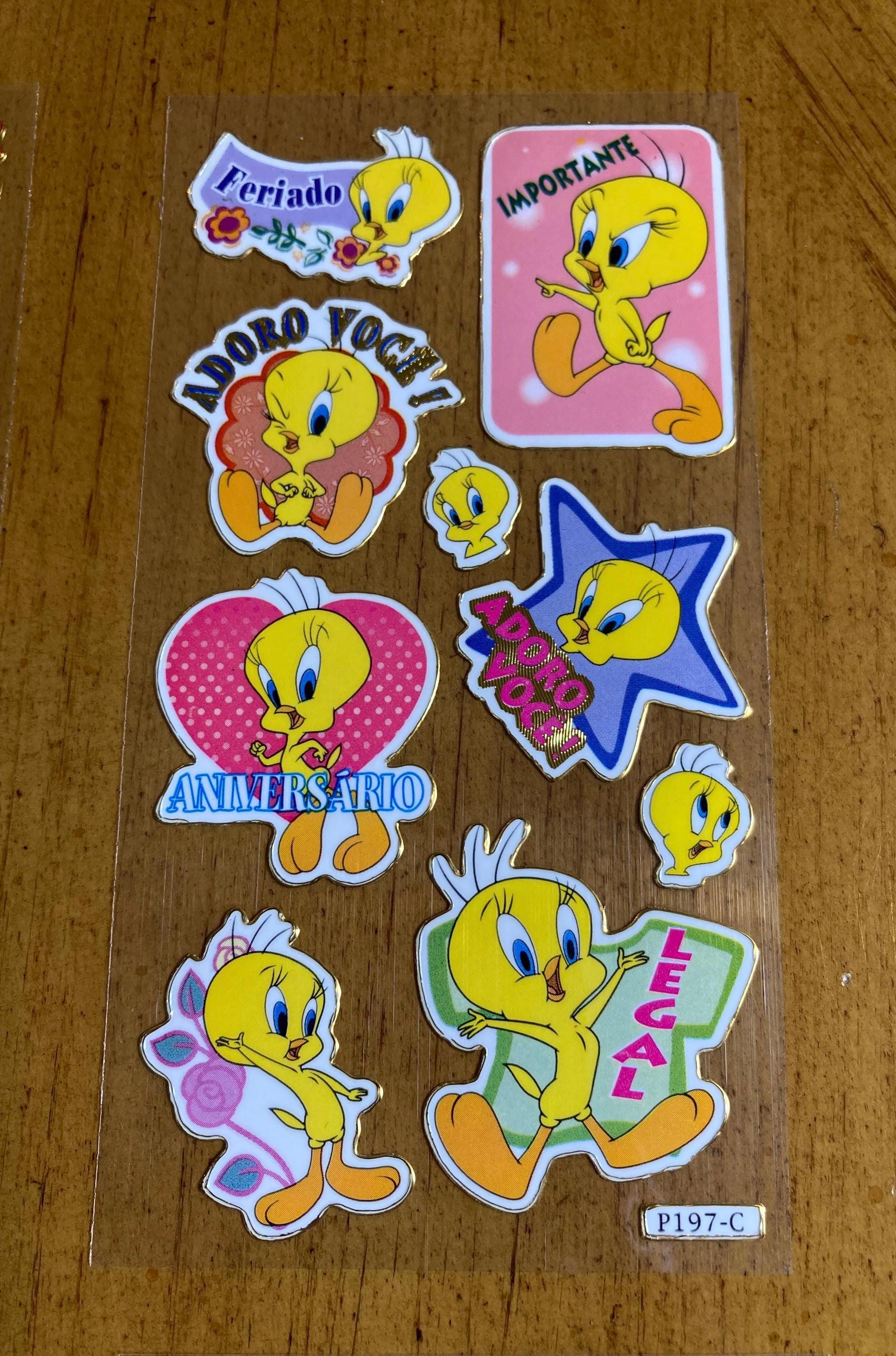 トゥイーティーバード ミニステッカーシート - Etsy 日本