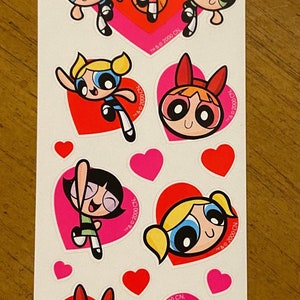 Power Puff Girls Sticker Sheet