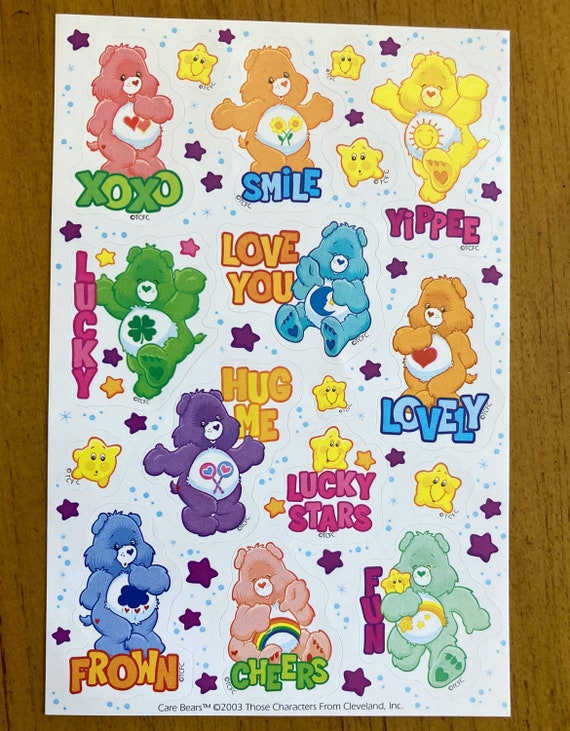 新作人気モデル ヴィンテージ ケアベア ステッカー - Etsy 日本 絵本・児童書