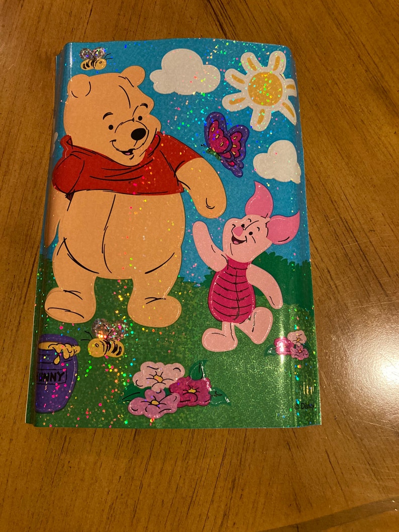 Large Vintage Winnie the Pooh Stickers Etsy