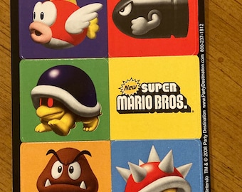 スーパーマリオギャラクシー公式ステッカーコレクションアルバム +