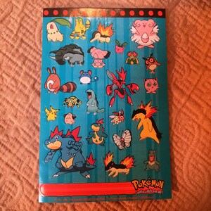 Pegatinas pokemon vintage