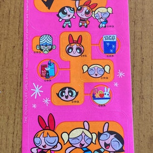 Power Puff Girls Sticker Sheet