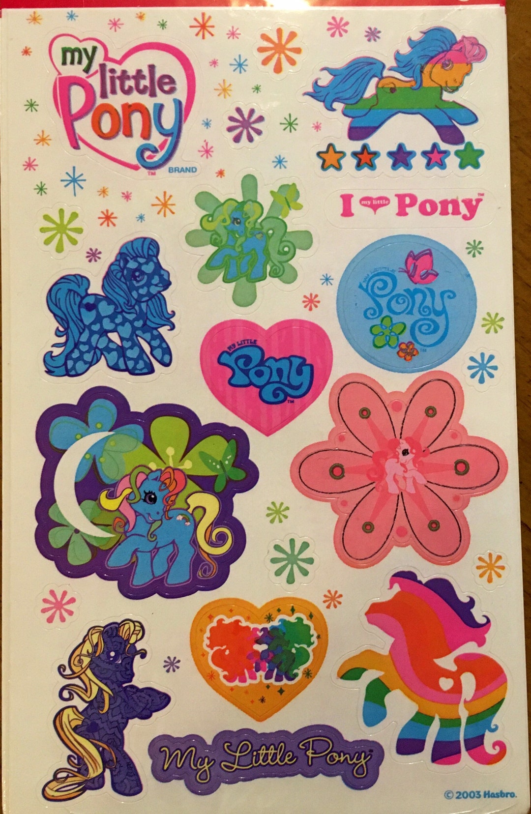 My Little Pony Stickers Unopened Sheets 36 Ponies | lupon.gov.ph