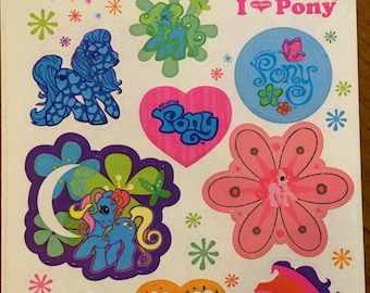 My Little Pony Vintage Stickers