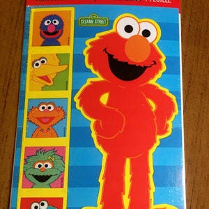 Vintage Elmo Sesame Street Stickers