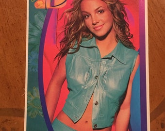VINTAGE Large BRITNEY SPEARS Sticker