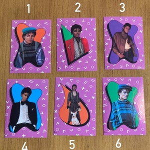 Michael Jackson Sticker Topps cards