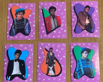 Michael Jackson Sticker Topps cards
