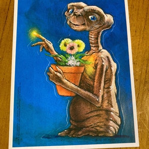 VINTAGE E.T. Sticker Sheet