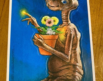 VINTAGE E.T. Sticker Sheet