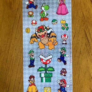 Super Mario Nintendo Stickers