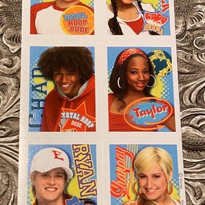 Vintage HIGH SCHOOL MUSICAL Stickers