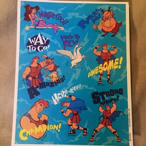 Hercules Vintage Rewards Stickers