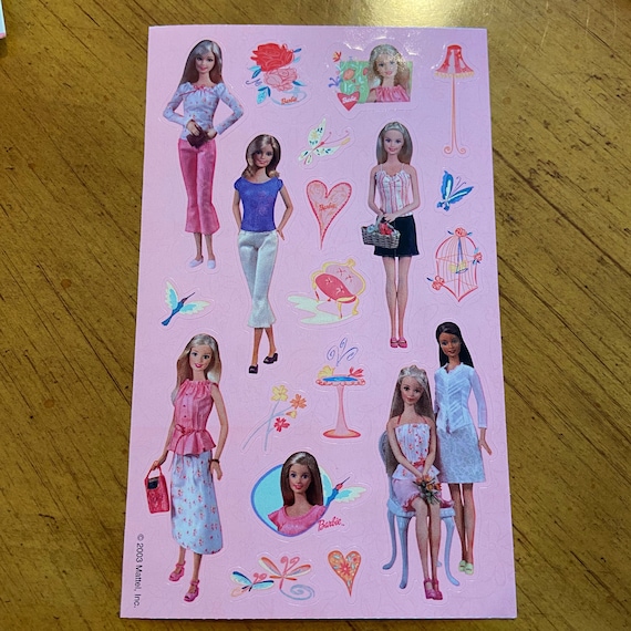 BARBIE Sticker sheet