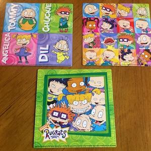 SET of Vintage Rugrats Stickers