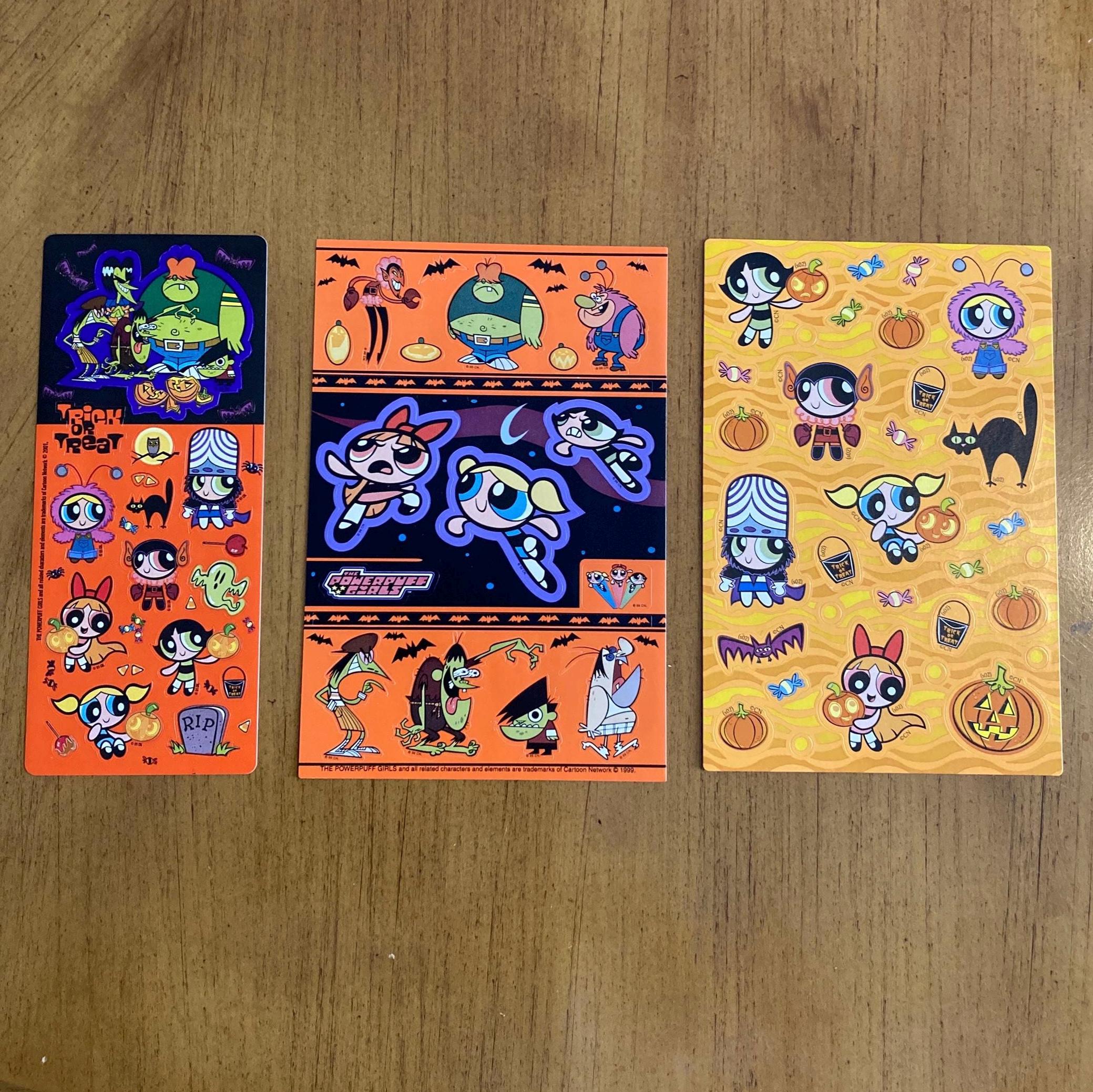 Halloween Power Puff Girls Stickers