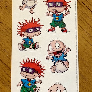 1999 Vintage Rugrats Stickers