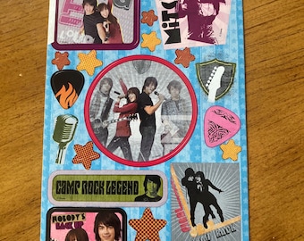 Naklejki Vintage CAMP ROCK Sandylion *sprawdź zdjęcia*