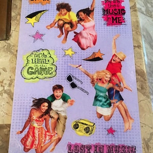 Vintage High School Musical Stickers