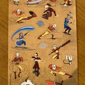 Avatar the Last Airbender Stickers 