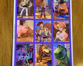 Vintage Toy Story Sticker Sheet