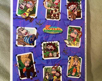 Vintage The Wild Thornberrys Stickers