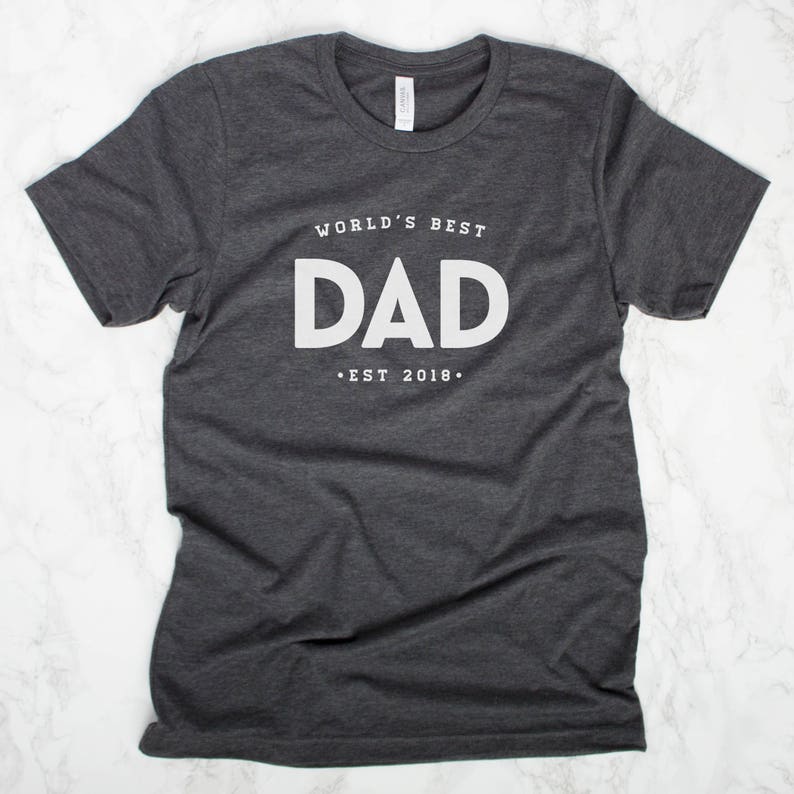 Worlds Best Dad Shirt Father's Day Gift Gift for Dad | Etsy